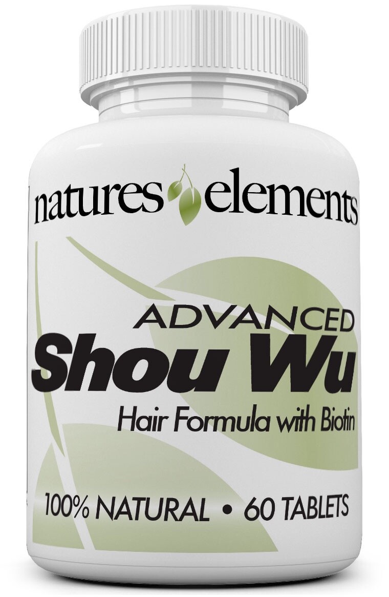 Advanced Shou Wu for Gray Hair – He Shou Wu and 10 more nourishing hair vitamins