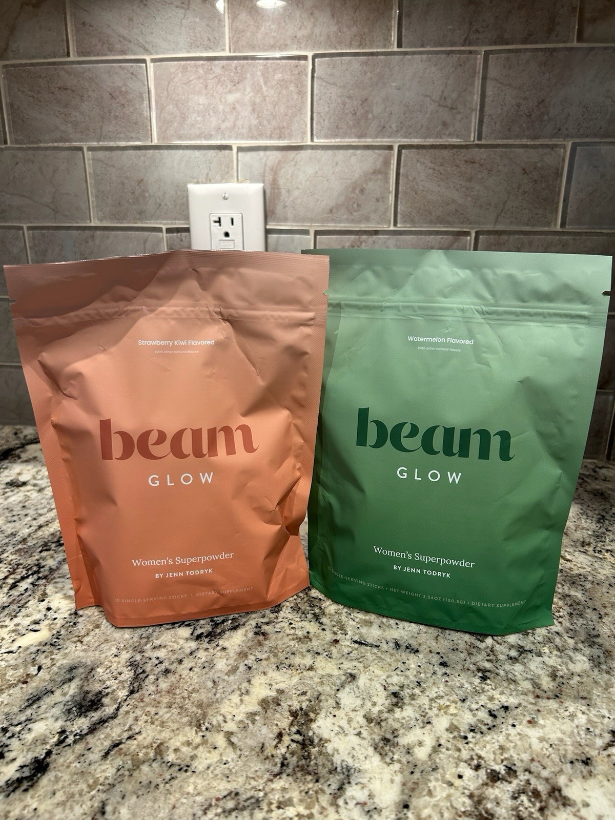 beam Glow Women’s Superpowder Watermelon Vegan No Artificial Flavors Bundle!