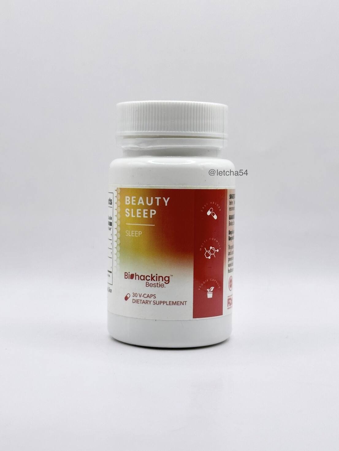 BIOHACKING BESTIE Beauty Sleep (30 V-Caps) Sleep Support New