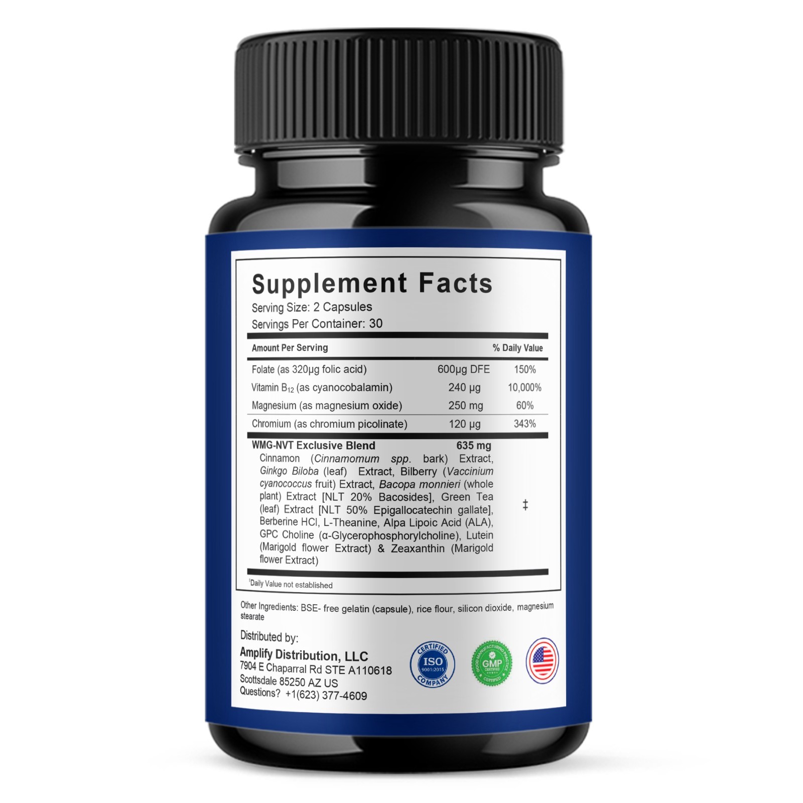 (3 Pack) Brain Vex Advanced, BrainVex Brain Health Formula (180 Capsules)