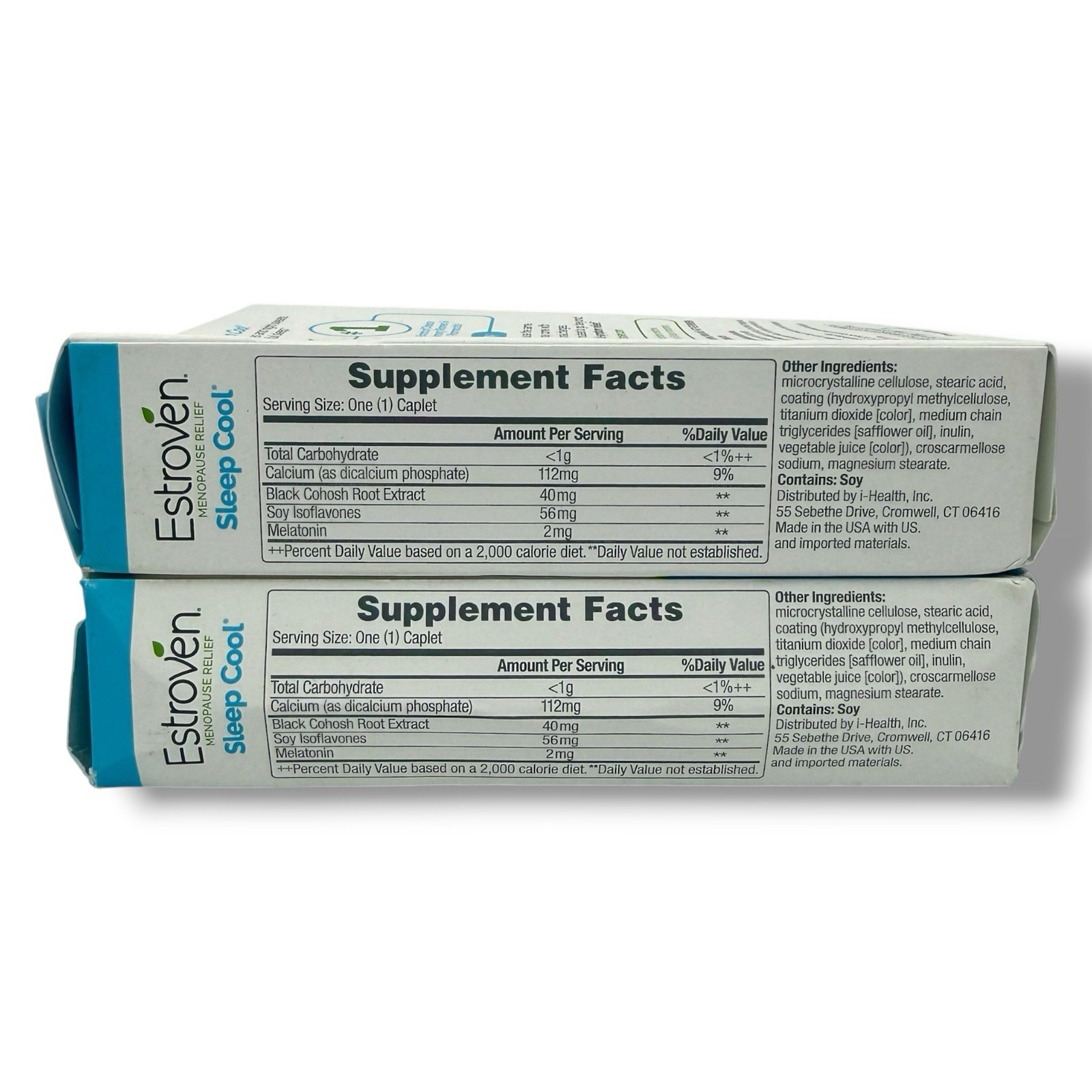 Estroven Sleep Cool Menopause Relief 60 Caplets Hot Flash Support EXP 10/26 READ