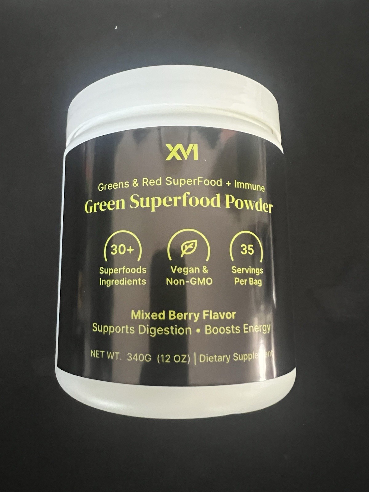 XV1 Green Superfood Powder- 12 Oz