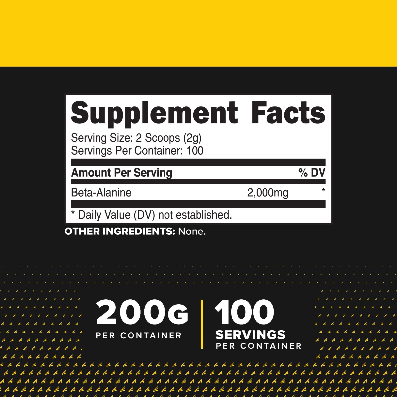 PrimaForce Beta Alanine Powder, Unflavored, 200 Grams