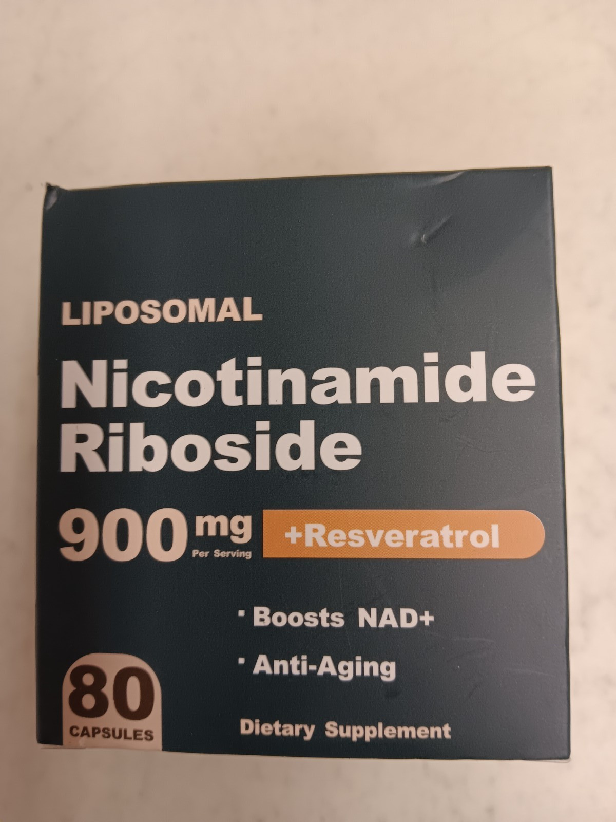NEW Liposomal Nicotinamide Riboside + Resveratrol 900mg NAD+ Supplement