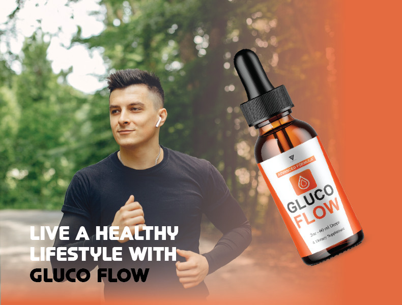 (5 Pack) Gluco Flow Drops, GlucoFlow Blood Support Max Strength Formula (10oz)