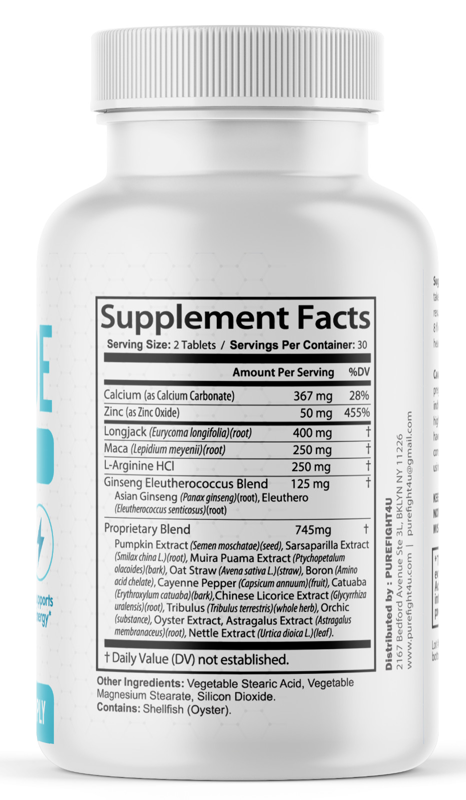 Libicade Male Performance Maximum Strength Supplement – 2 Bottles
