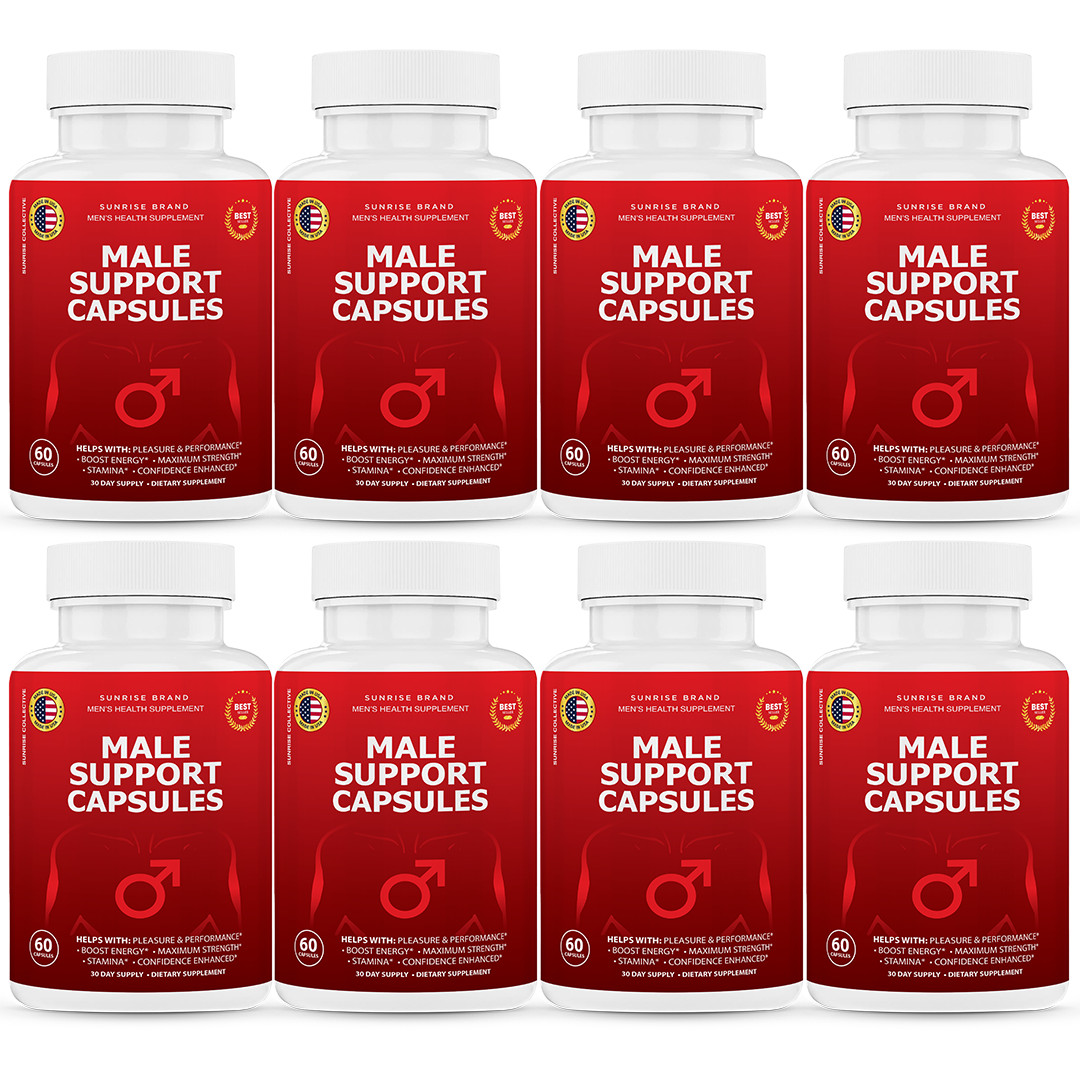 Male Support Capsules – Men’s Health Supplement – 8 Pack