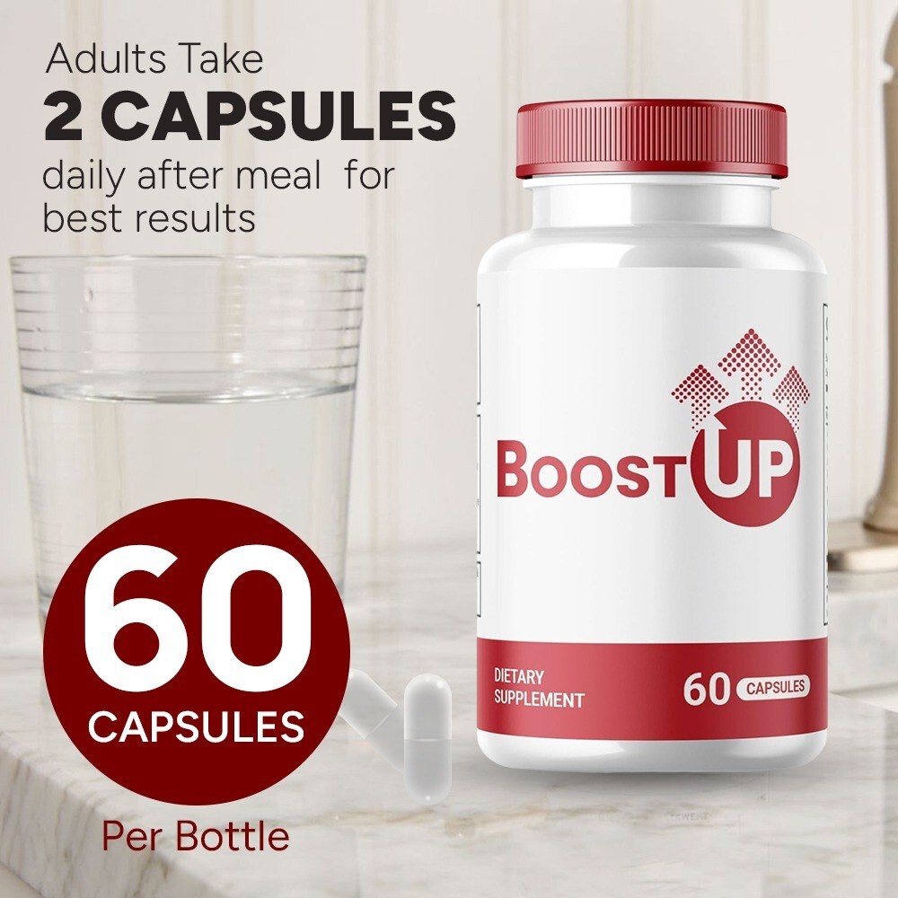 BoostUp for Men, Boost Up Male Performance, Test Booster Capsules ( 2 Pack )