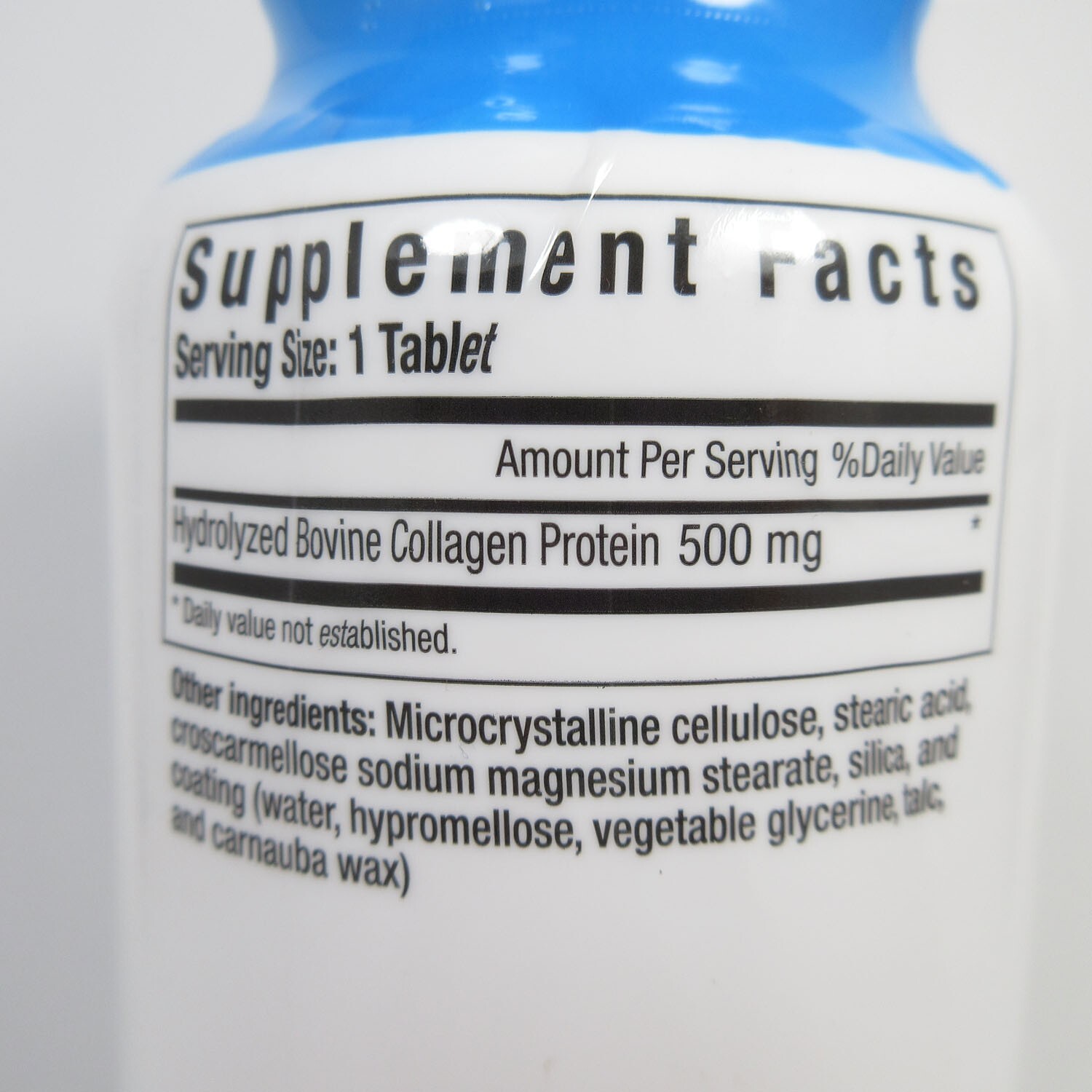 NutritionWorks ® Hydrolyzed Collagen 90 Tablets 500mg Exp. 11/2026