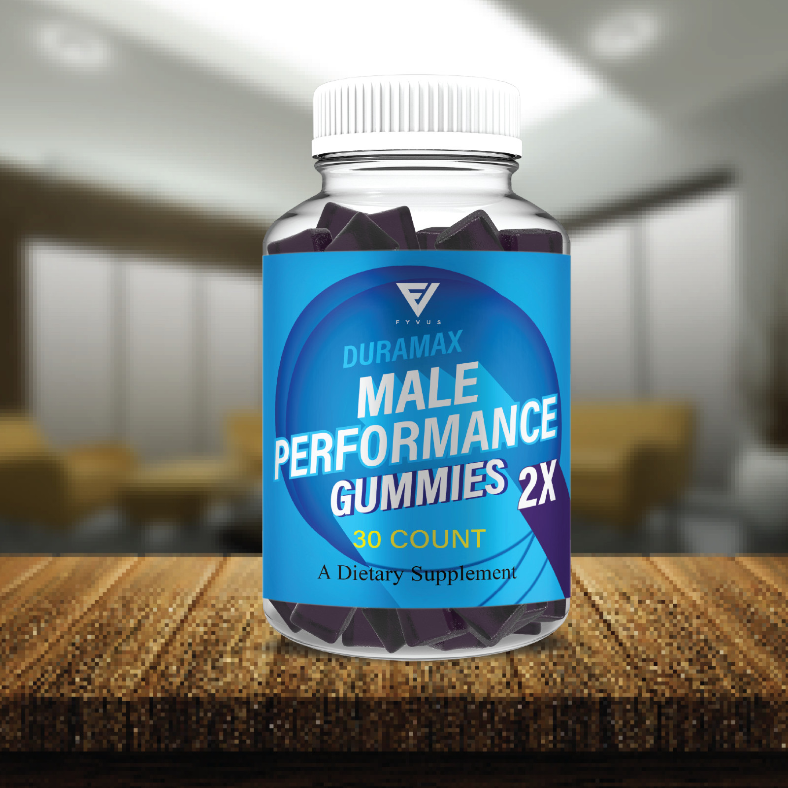 (2 Pack) Duremax Gummies Dure Max Performance Gummy Supplement (2 Month Supply)
