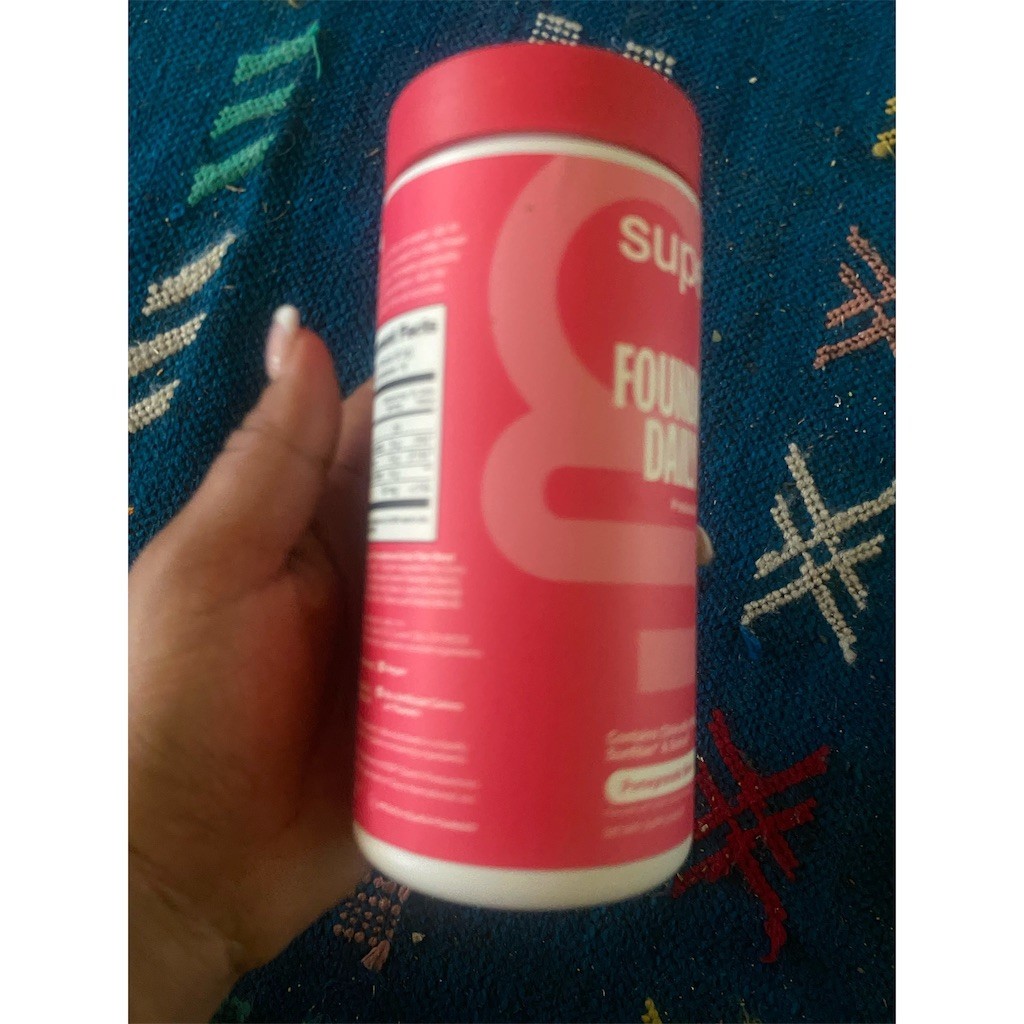 Supergut Daily Fiber Prebiotic Powder Pomegranate Berry 6 oz Digestive