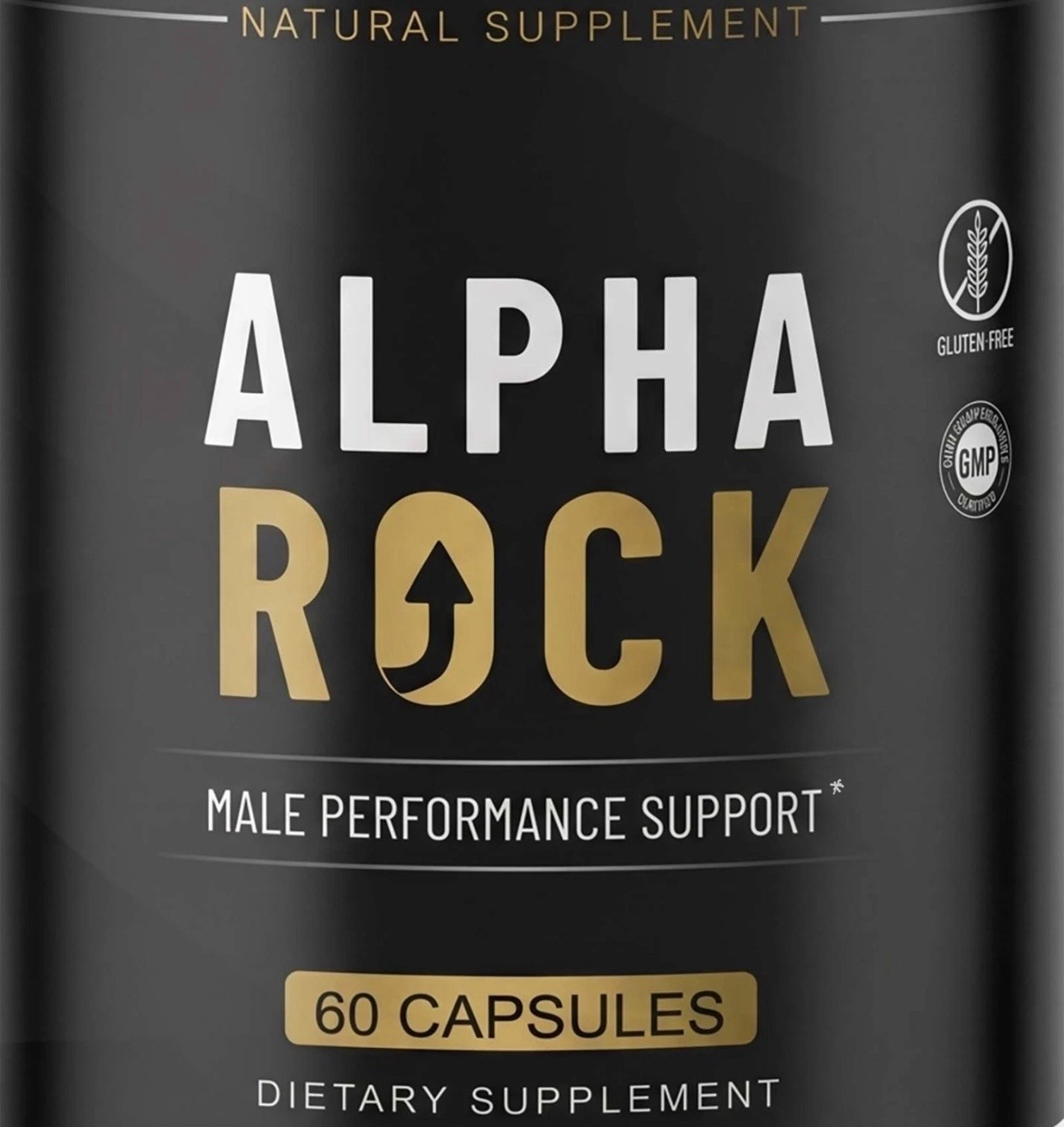 Alpha Rock Male Performance Support Dietary Supplement, Alpharock 60 Capsules