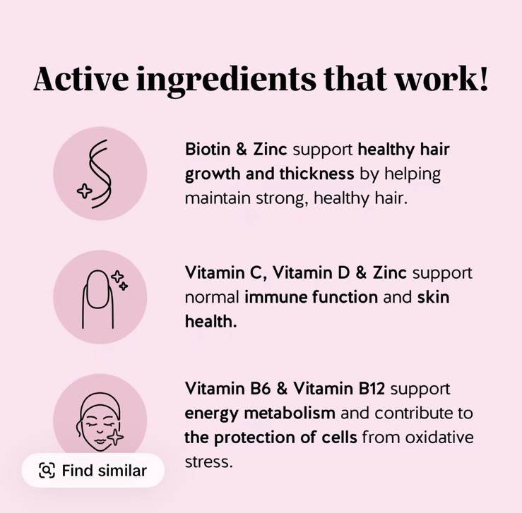 Bears with Benefits Biotin Gummies 5000mcg Hair Skin Nails Vegan 30 Count Supply