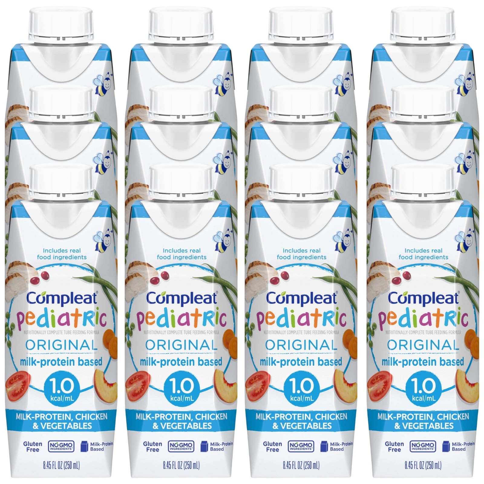 Nestle Compleat Pediatric Original 1.0 8.45 oz 24Ct – Exp. JAN 2027