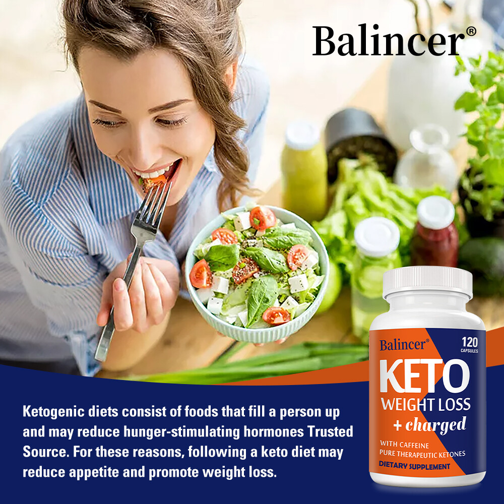 KETO Pure Ketone Fat Burning Capsules – Burn Fat – Boost Metabolism-Improve Mood