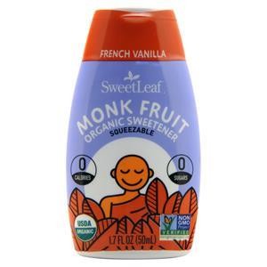 Sweetleaf Liquid Monk Fruit Sweetener Drops – Organic French Vanilla 1.7 fl.oz