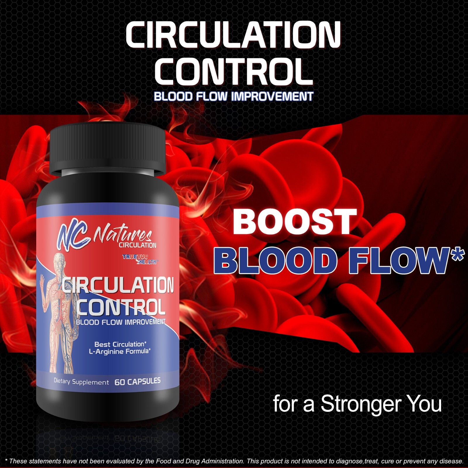 Circulation Control – Blood Flow Improvement – Body & Leg Circulation Supplement