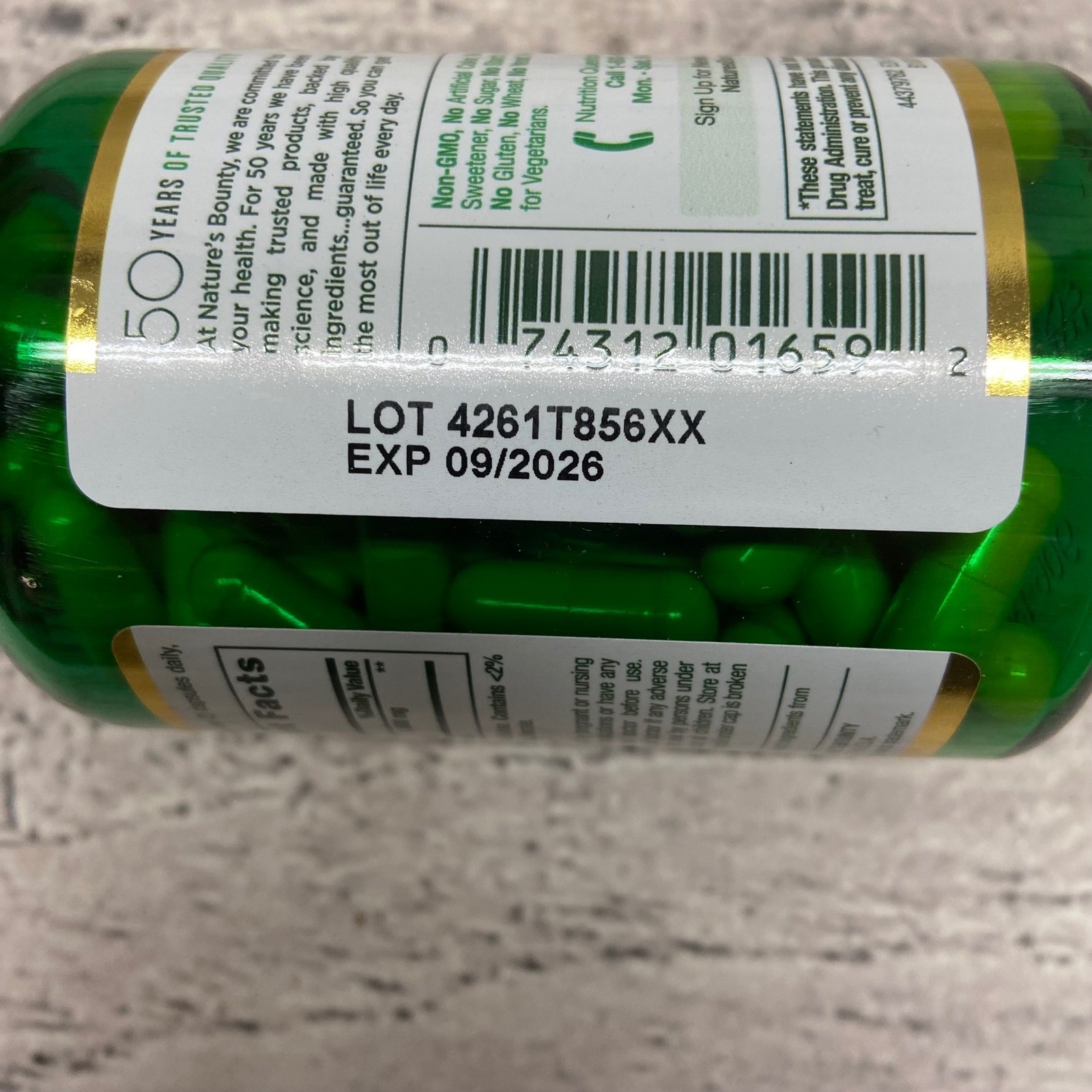 Nature’s Bounty Berberine 1000mg Heart Health 120 Capsules 4 Pack