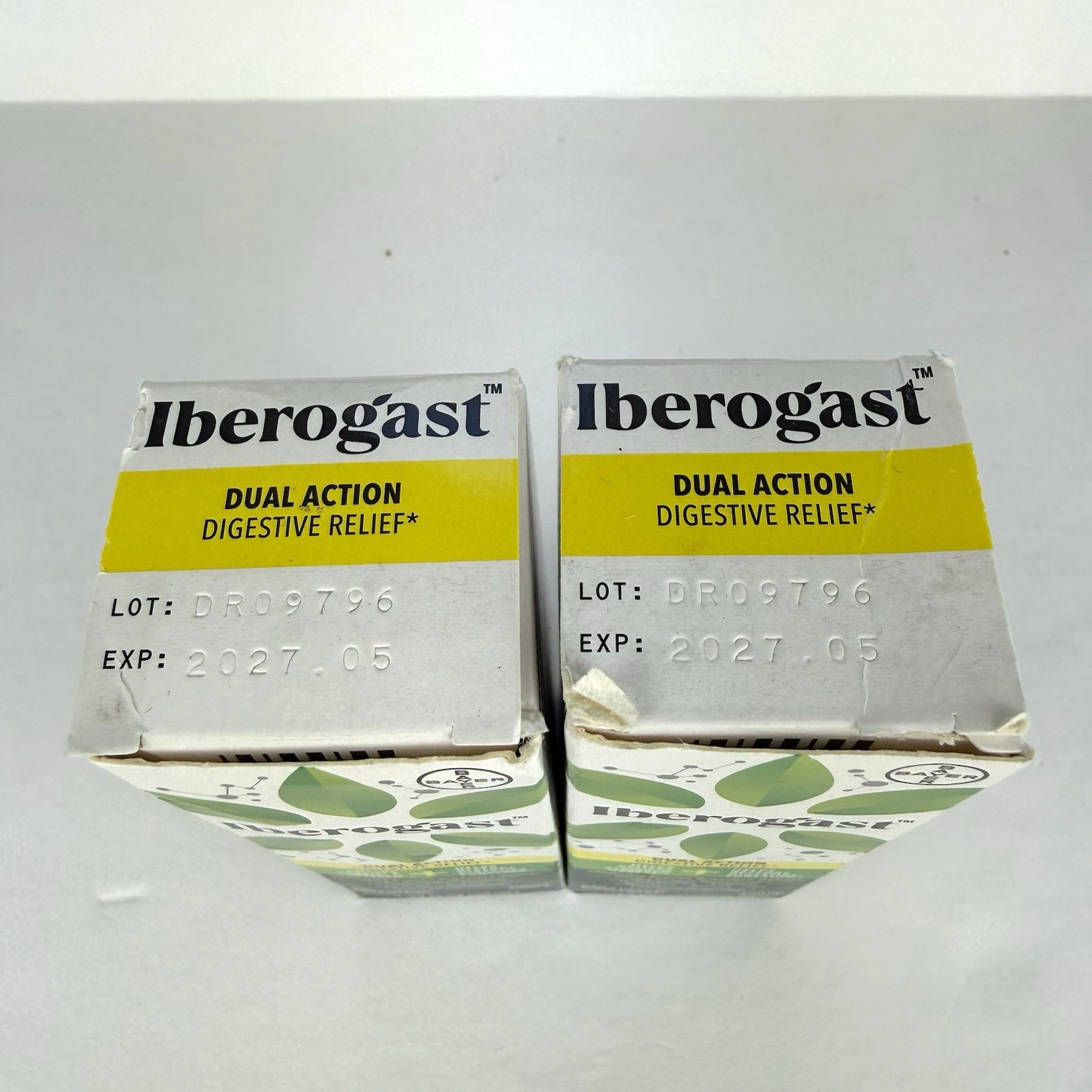 Iberogast Dual Action Digestive Relief Liquid Drops 1.69fl oz x 2 bottles