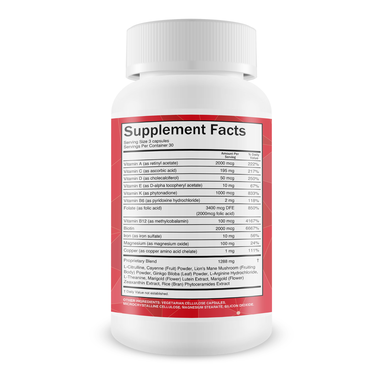 Red Vitamin Nerve Ritual – Our Best Nerve Relief Neuropathy Support Supplement