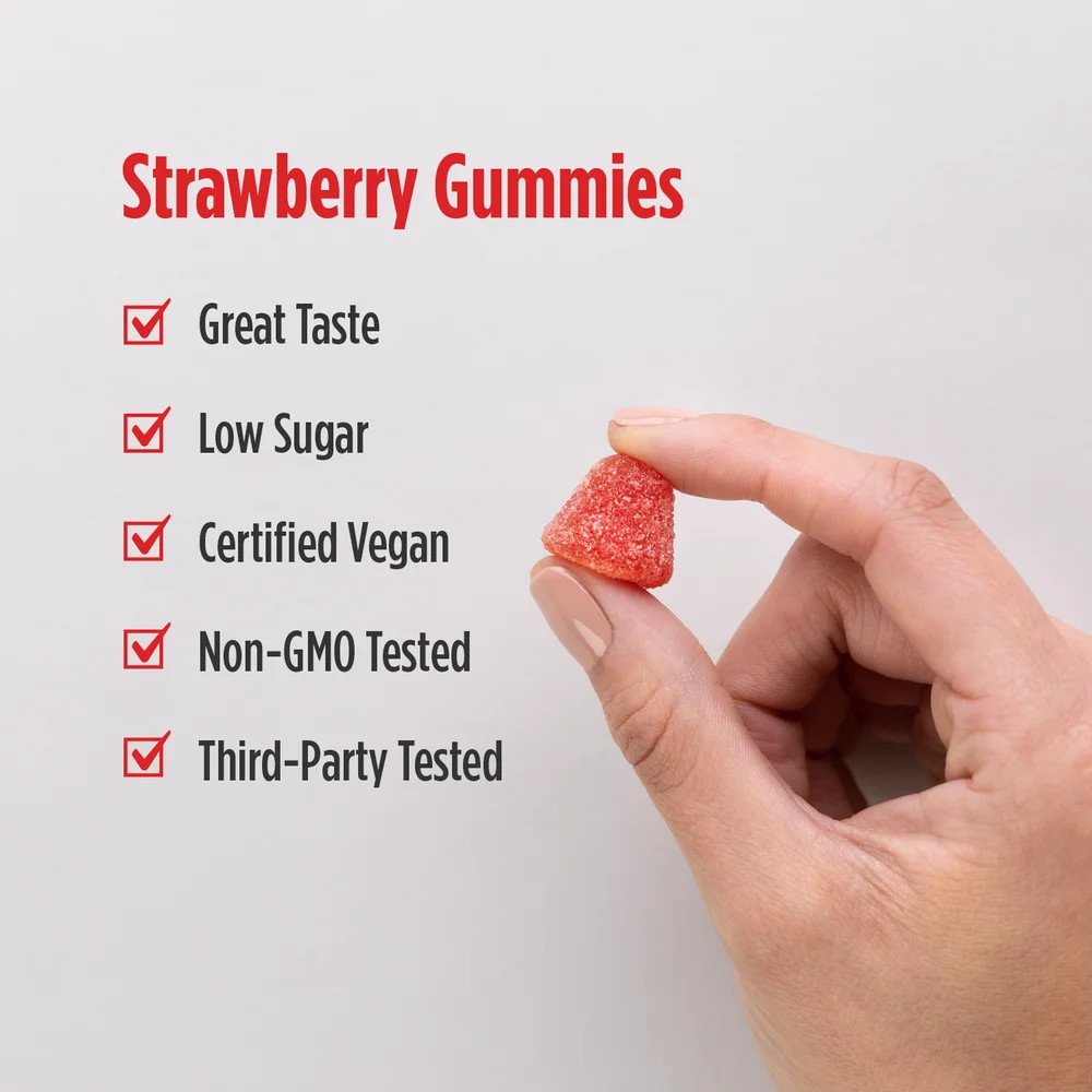 Nordic Naturals CoQ10 Strawberry Gummies – Antioxidant Gummies, 60 ct
