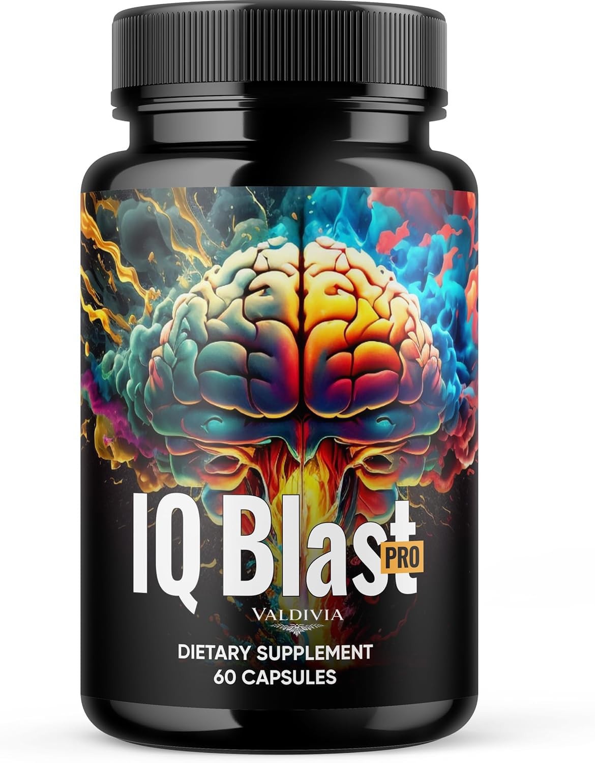 Valdivia IQblast Pro Brain Support Supplement Memory Focus Made in USA