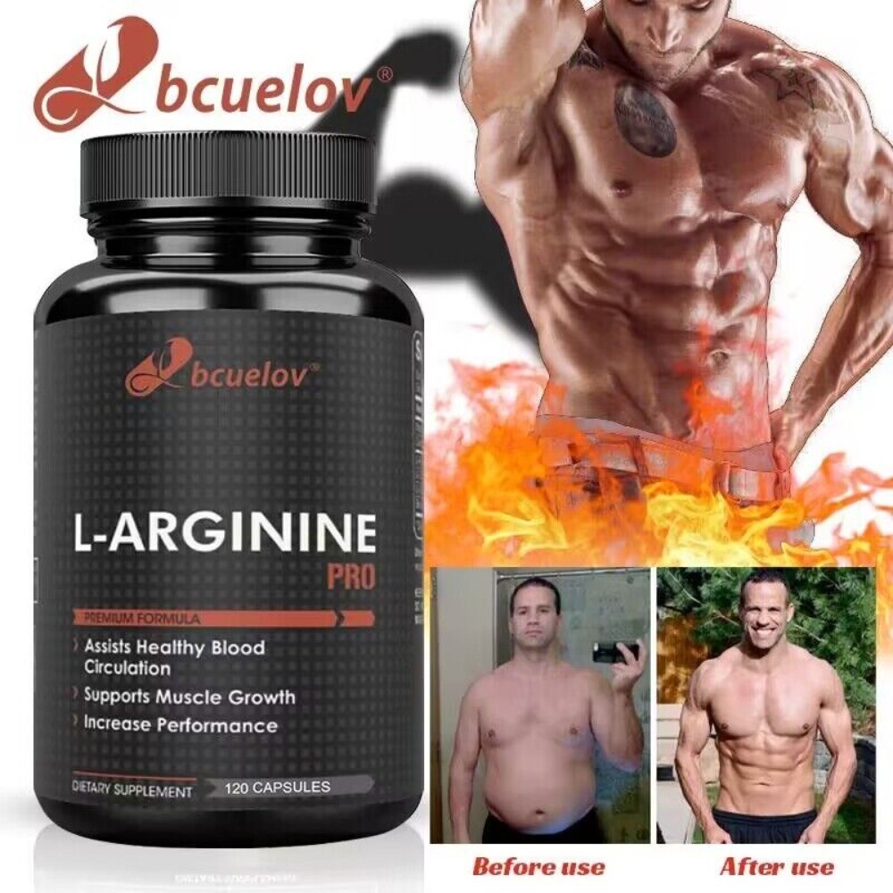 L-Arginin – Nitric Oxide Booster – 800mg- 120 Capsules