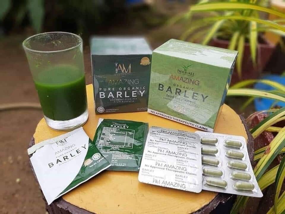 Amazing Pure Organic Barley Capsule(new Packaging)