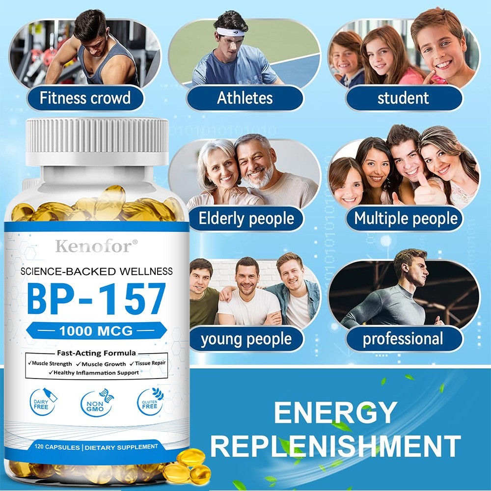 Amino Acid Blend Caps for Muscle Strength, Recovery, Fat Metabolism 120 Capsule