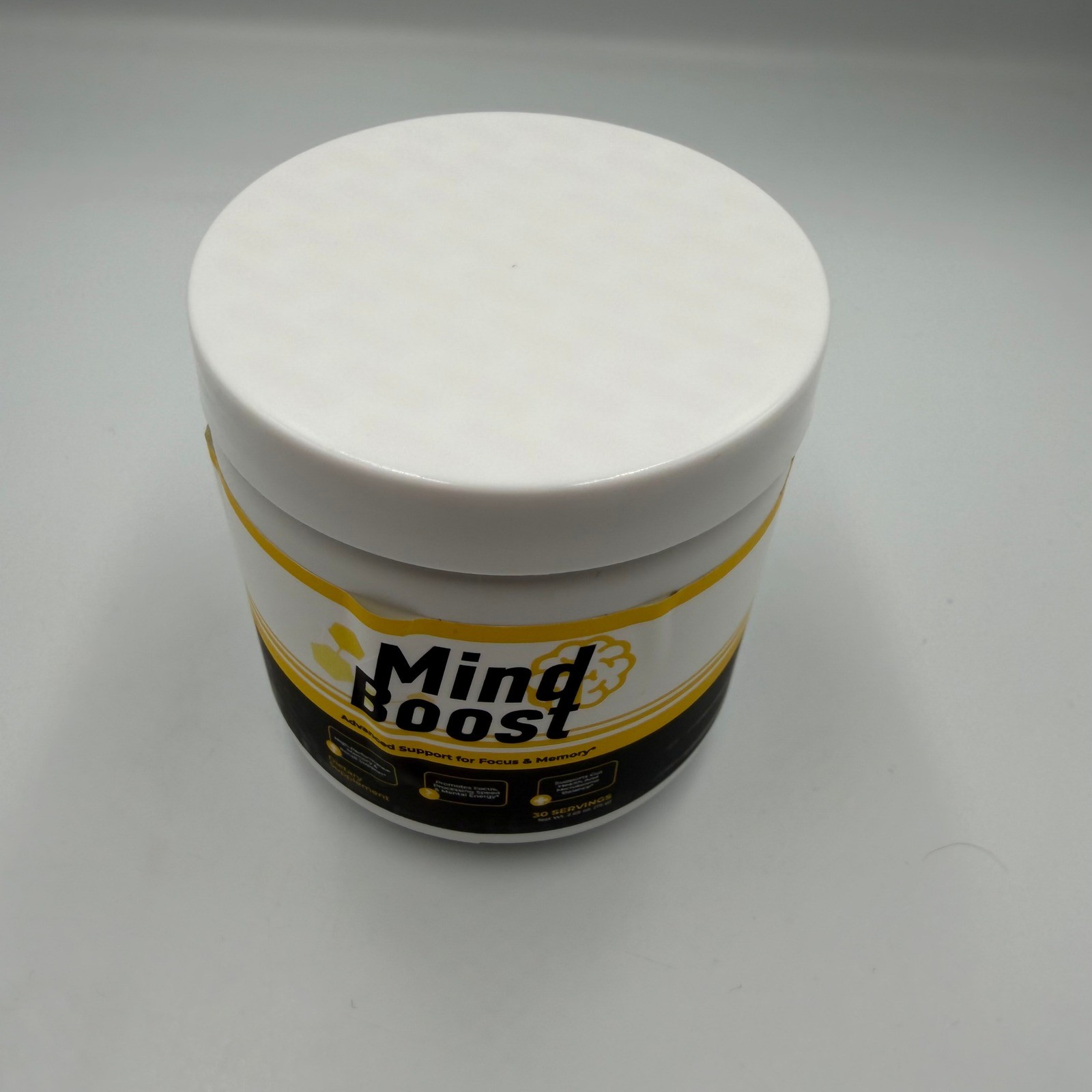 Mind Boost Advanced Support Focus & Memory Supplement Nootropic Powder 2.65oz
