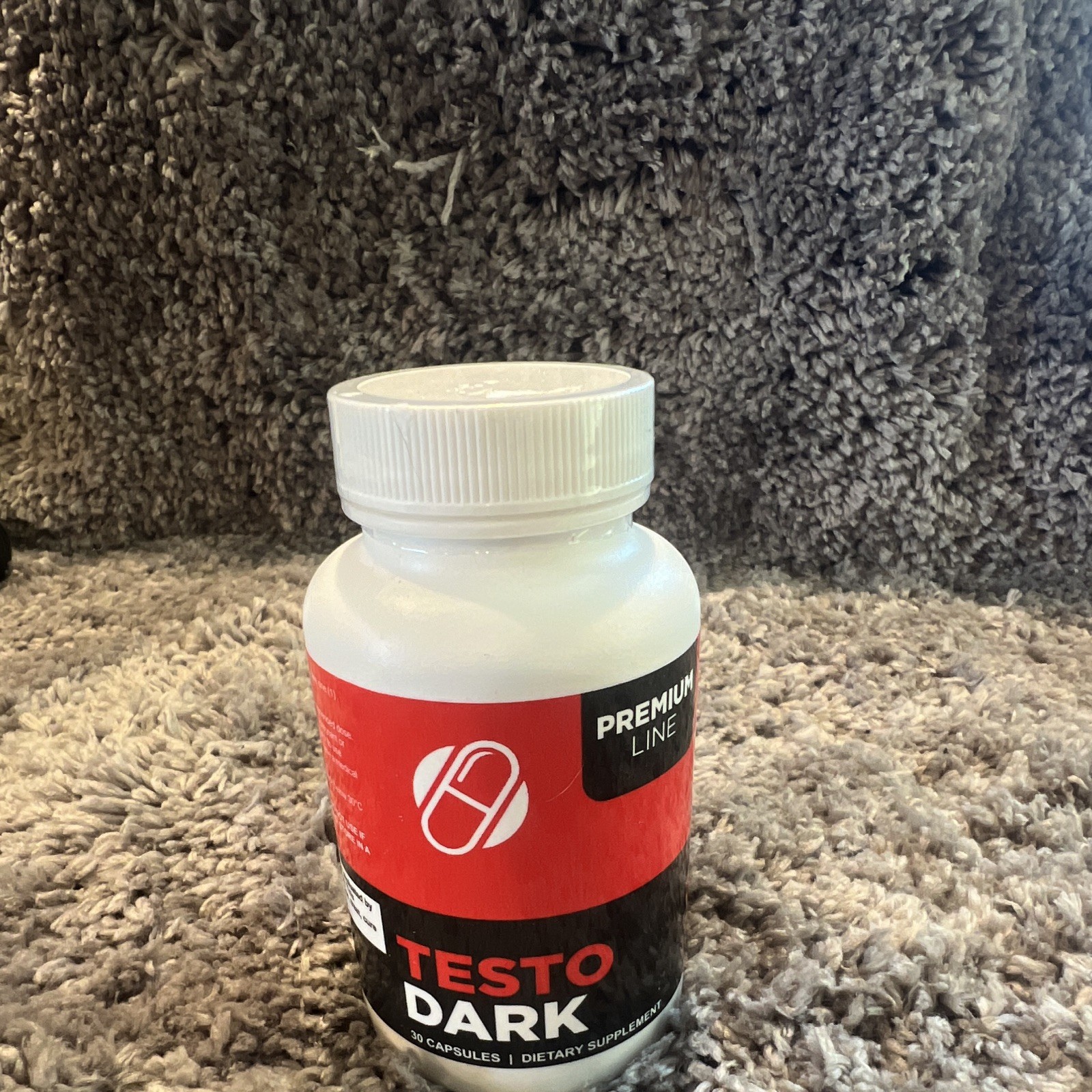 Hippocrates Health Institute Testo Dark Premium Line 30 Veg Caps Exp 09/2026