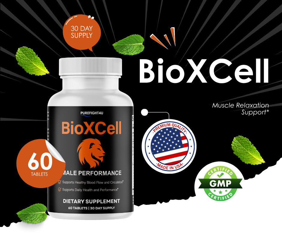 BioXCell Tablets Support Male Performance Supplement – 8 Bottles