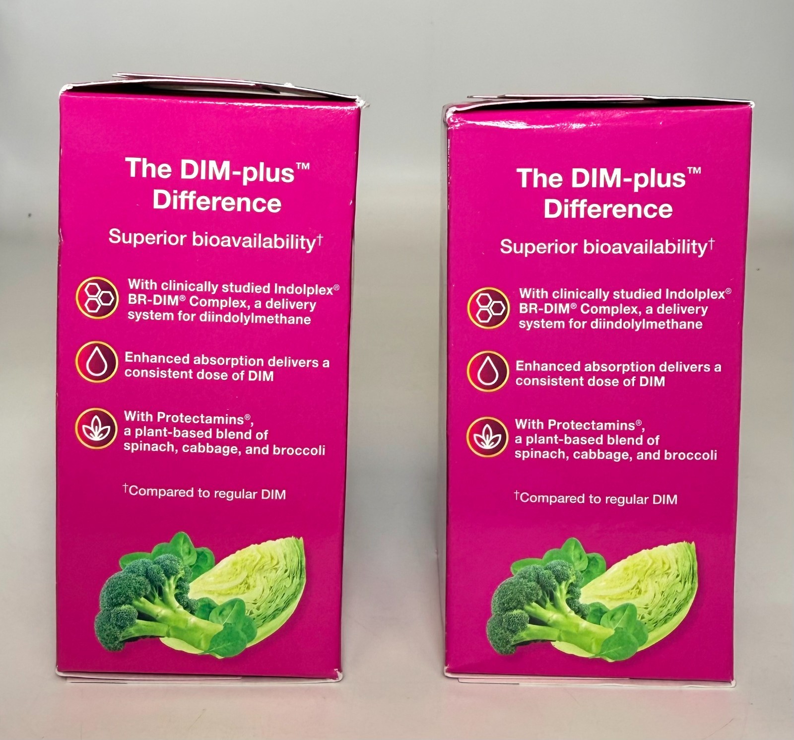 2 Pack Nature’s Way DIM-Plus DIM Diindolylmethane Supplement – 240ct *EXP 07/26*