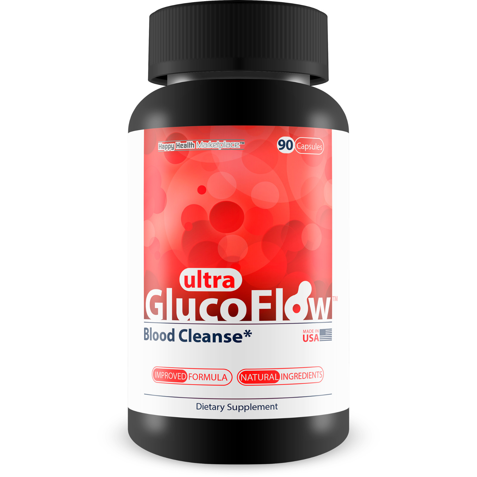 Ultra Gluco Flow – Improved Formula – Our Best Blood Cleanse Detox Cleanse Blood
