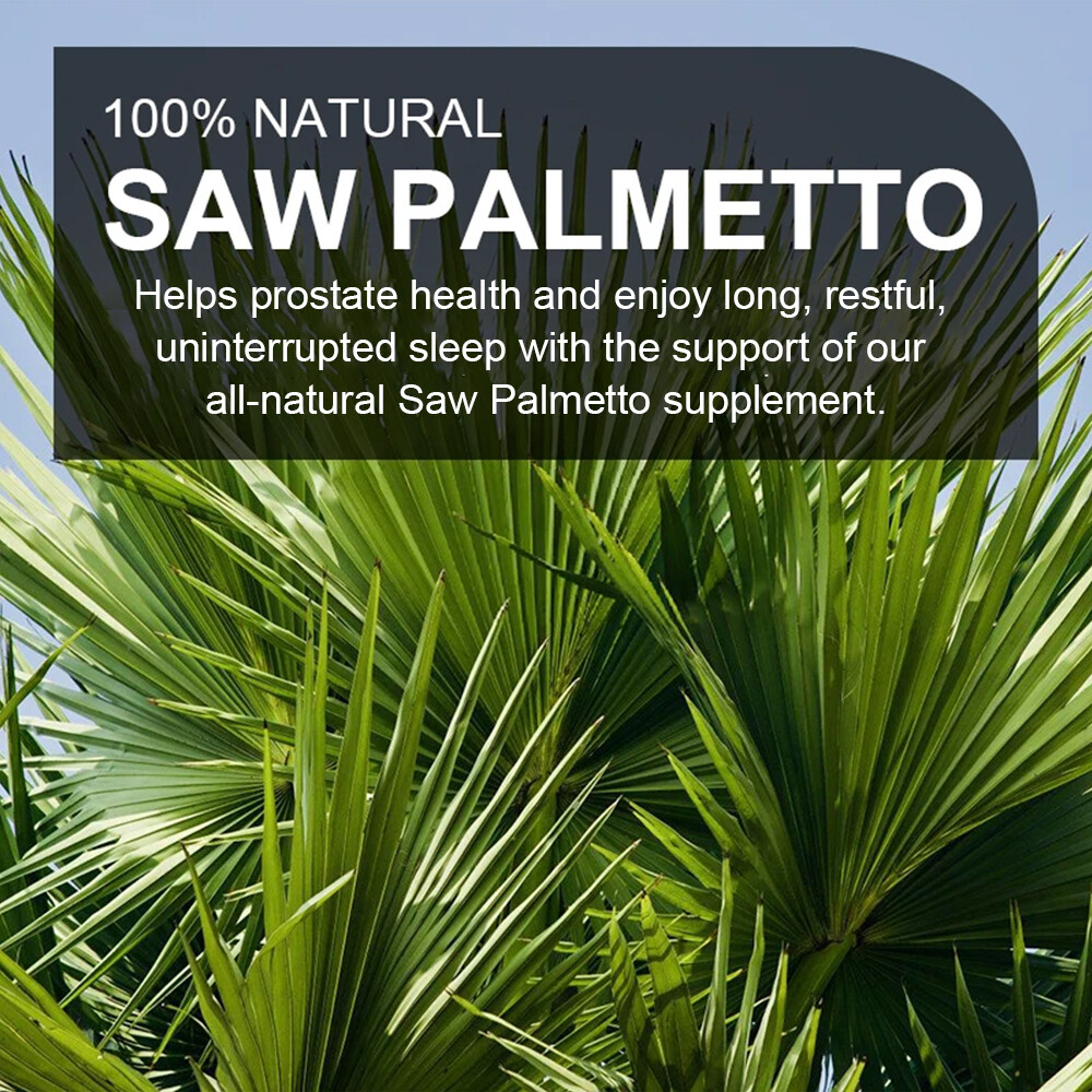 Saw Palmetto, Supports Prostate Health, Urinary Health, 500 mg, 30 to 120 Caps