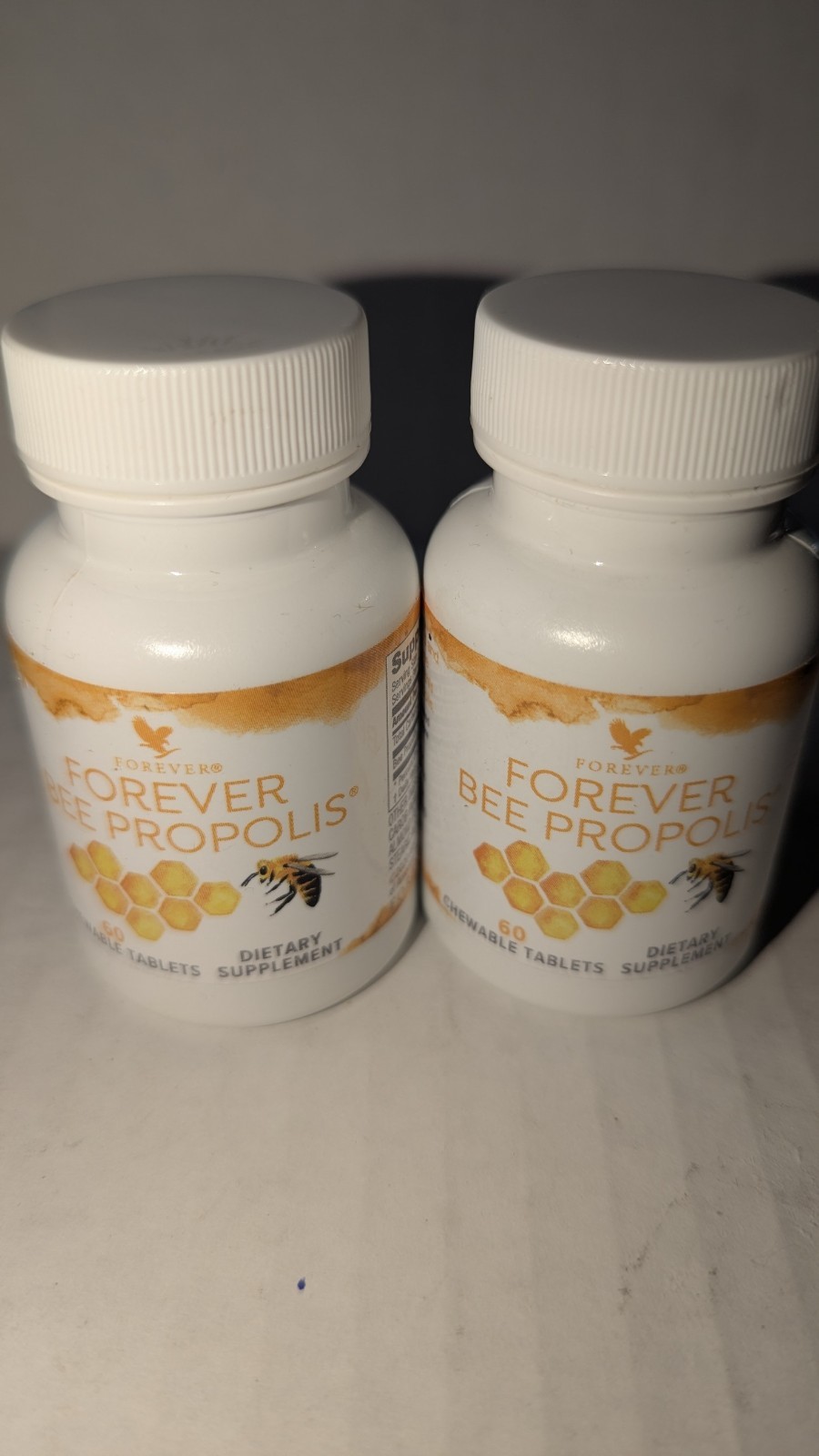 New Forever Living Forever Bee Propolis® 60 Tablets, boost immunity, EXP. 1/30×2