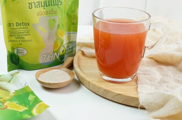 3X Malai Brand Instant Herbal Tea Powder Citrus Flavor Natural Digestive Wellnes