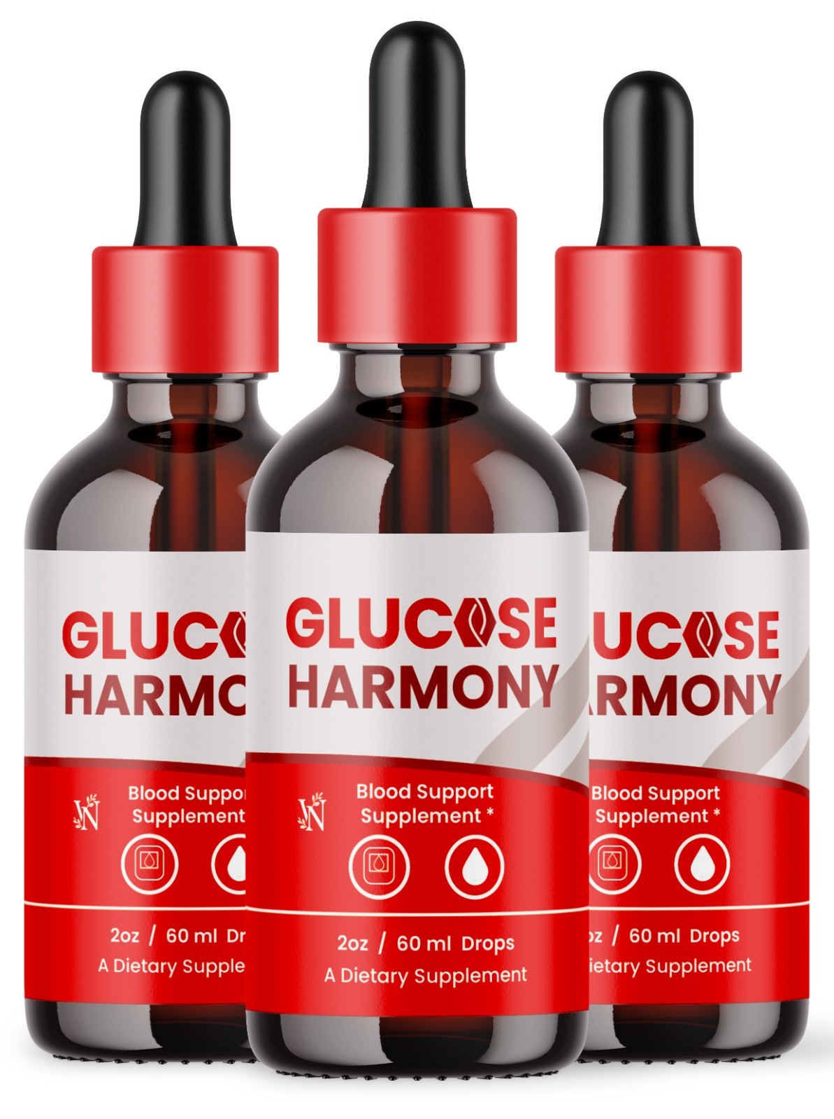 Glucose Harmony, Glucose Harmony Advanced Formula Daily Dietary Supplement 90srv