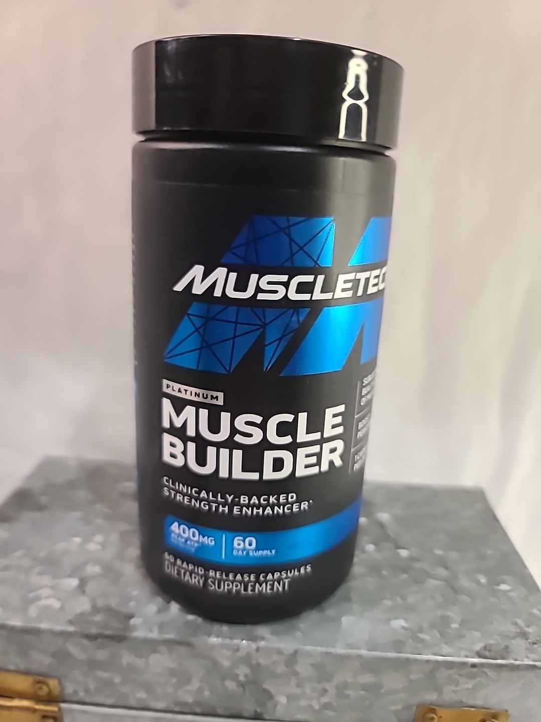 MuscleTech Nitric Oxide Muscle Builder 60 Capsules 400 Mg EXP 01/2027