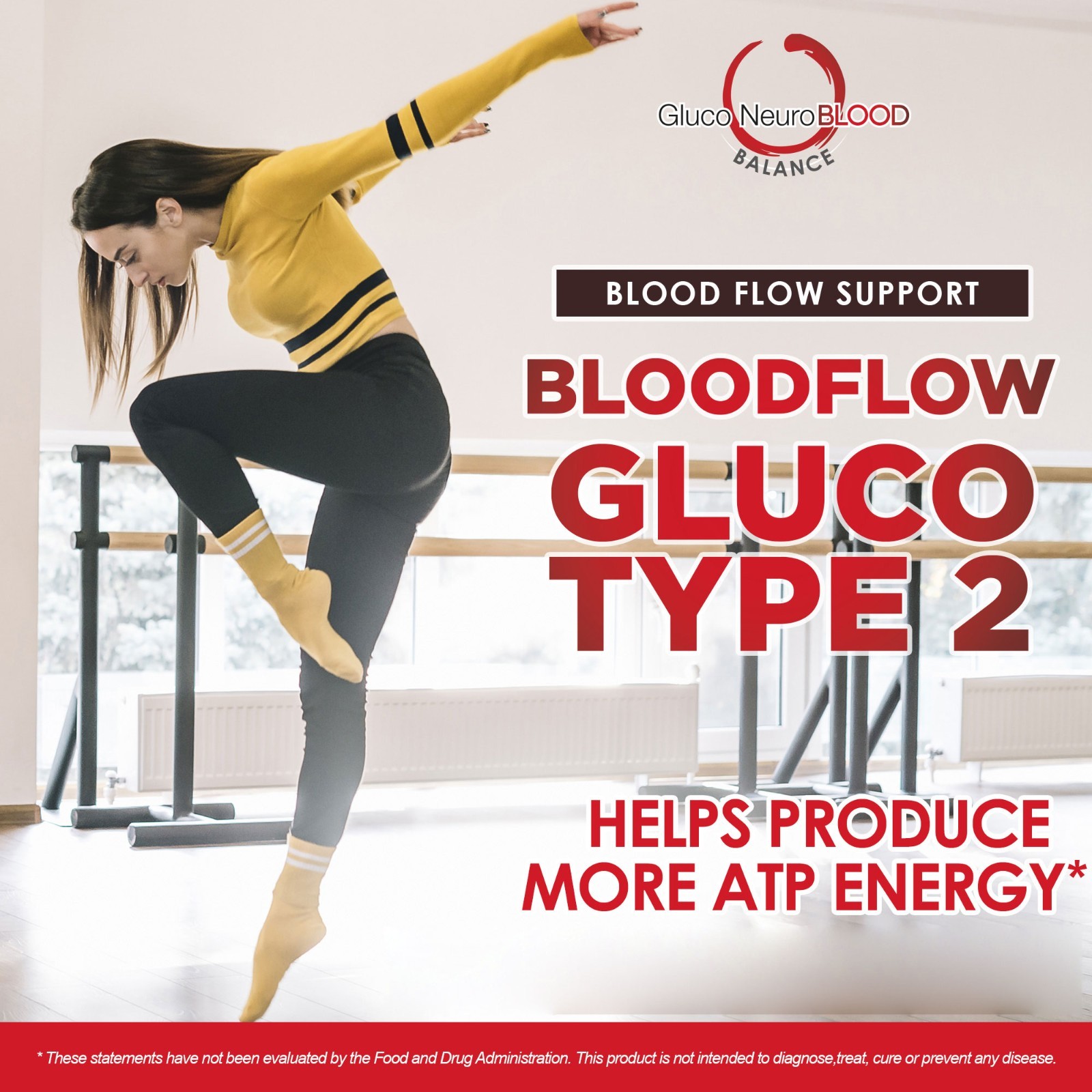 Bloodflow Gluco Type 2 – Blood Boost Blood Flow Support – Support Blood Health
