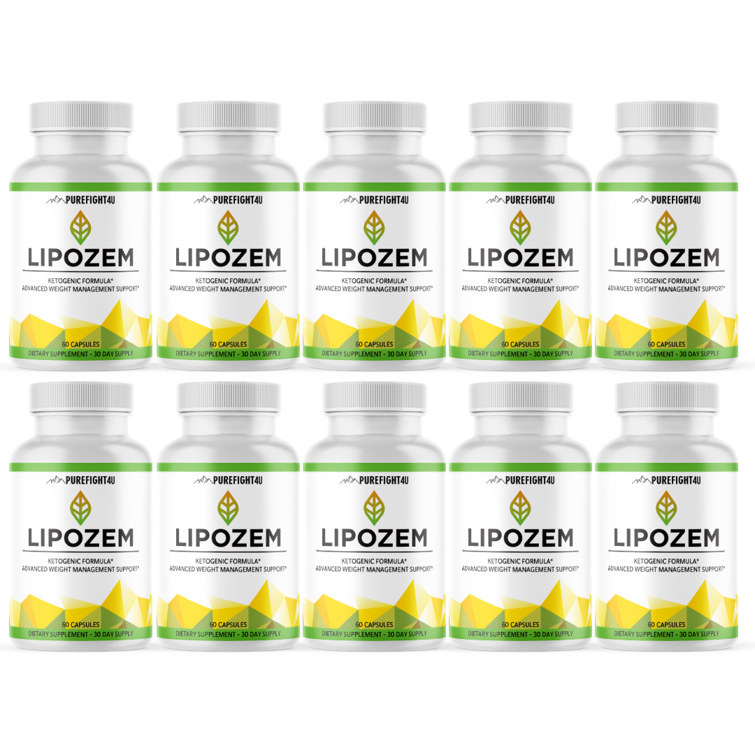 Lipozem Ketogenic Formula, Fat Burner & Appetite Control Support – 10 Packs