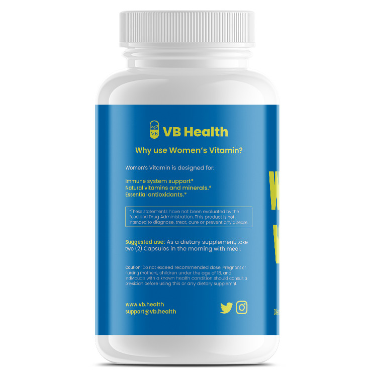 Women’s Daily Multivitamin – 37 Doctor-formulated Vitamins & Antioxidants