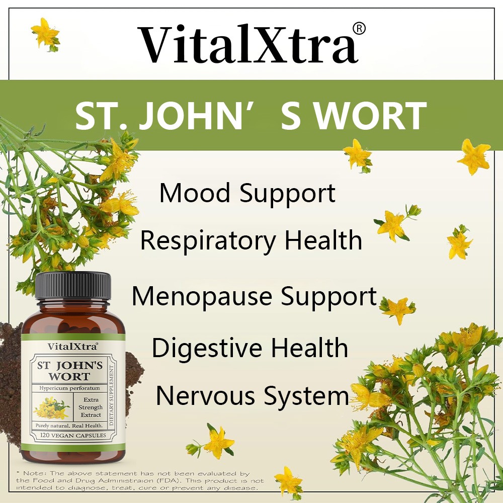 Herbal extracts 30/60/120 Capsules – Natural Mood & Emotional Balance Support