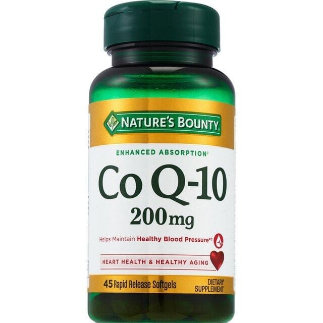 Nature’s Bounty Co Q-10 200mg 45 Rapid Release Softgels