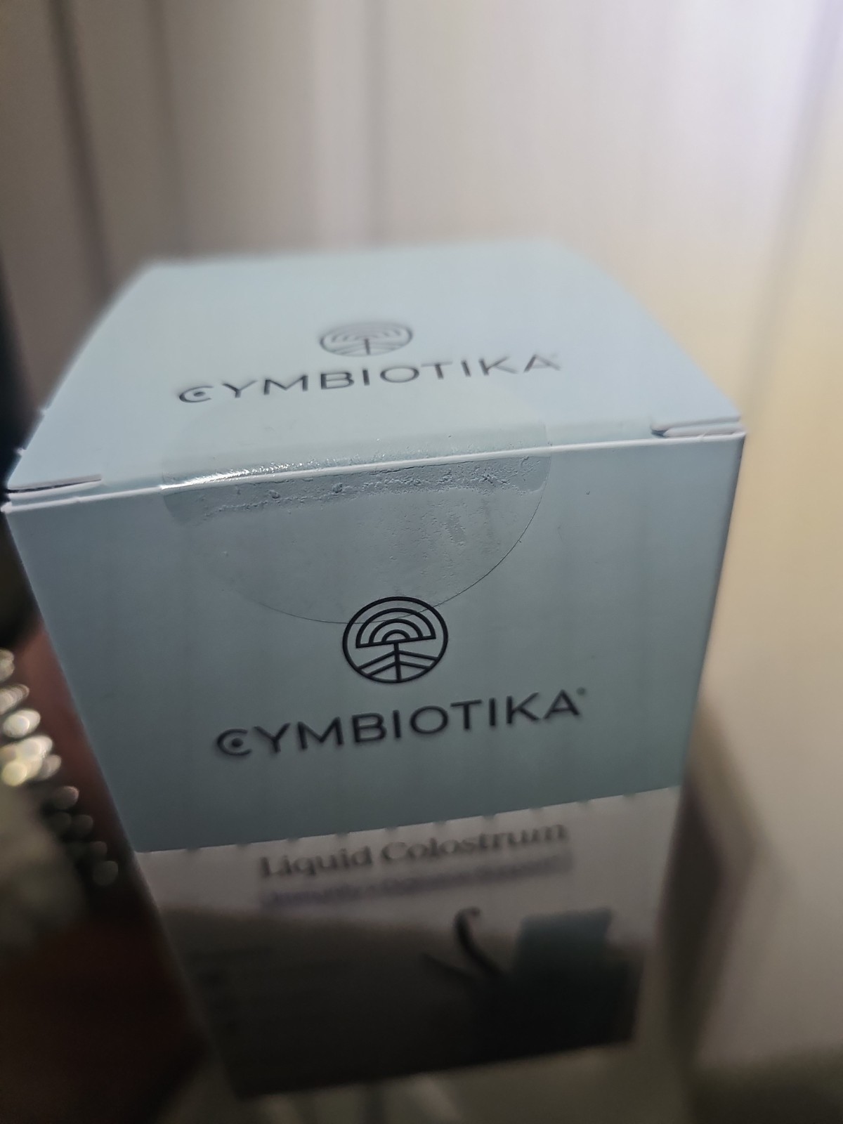 Cymbiotika Liquid Colostrum Immune Digestive Skin Support Vanilla Sea Salt 120mL