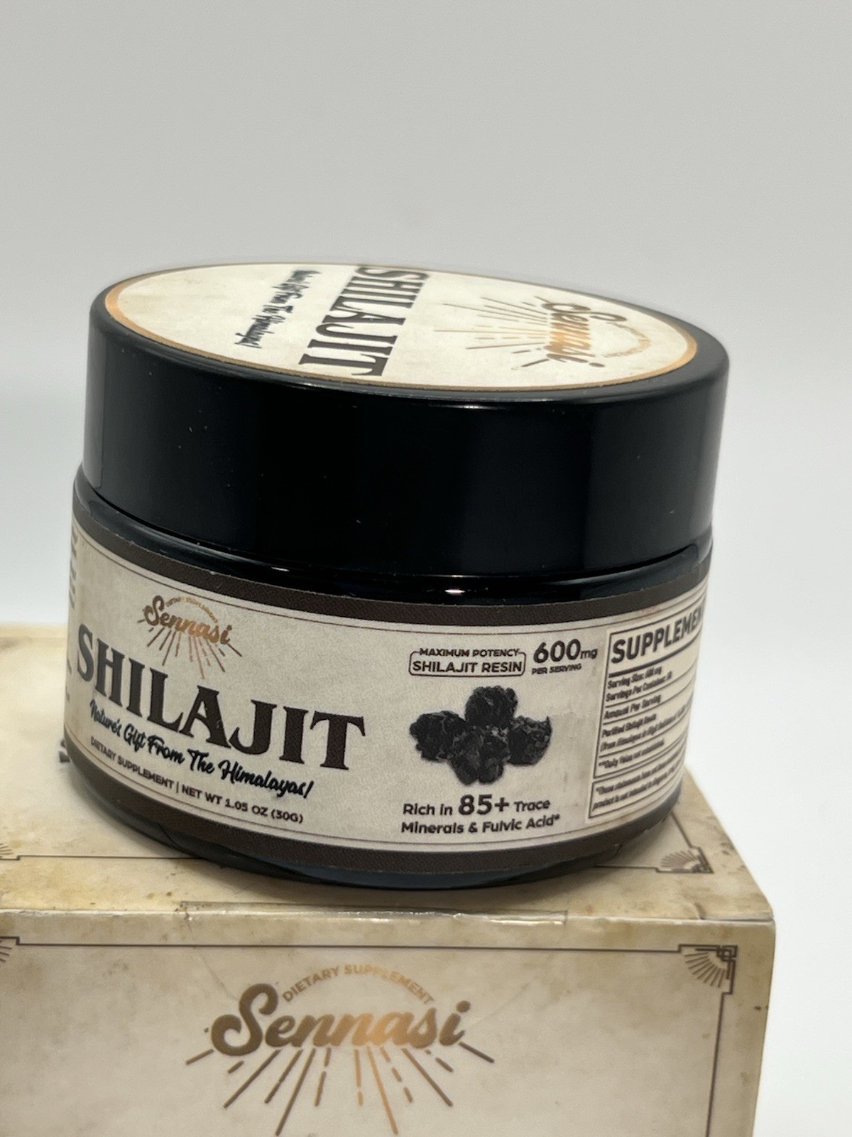 Shilajjt Himalayan Dietary Supplement 1.05 Oz Sennasi