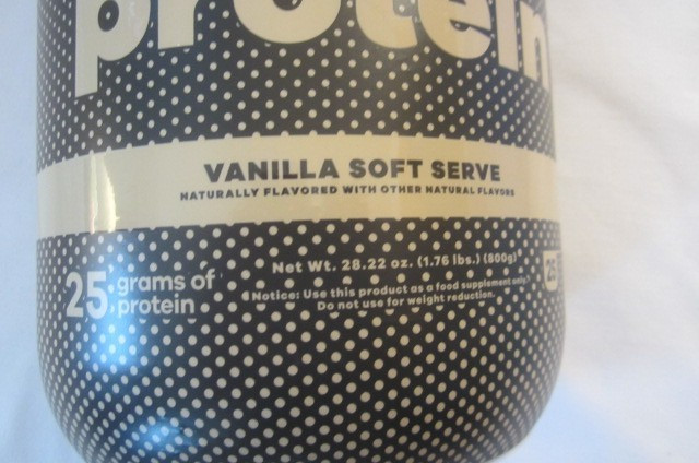 New in the Package beam 100% whey protein Vanilla Soft Serve 28.22 oz 25 Serving