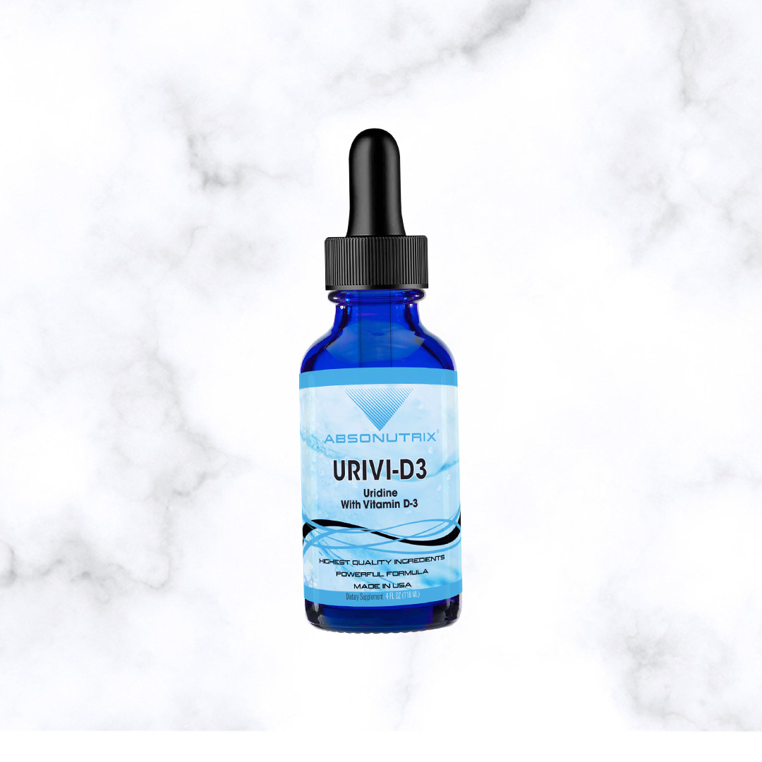 Absonutrix UriVi – D3, 343 mg, 4 FL OZ Liquid, 302 Servings, Made in USA