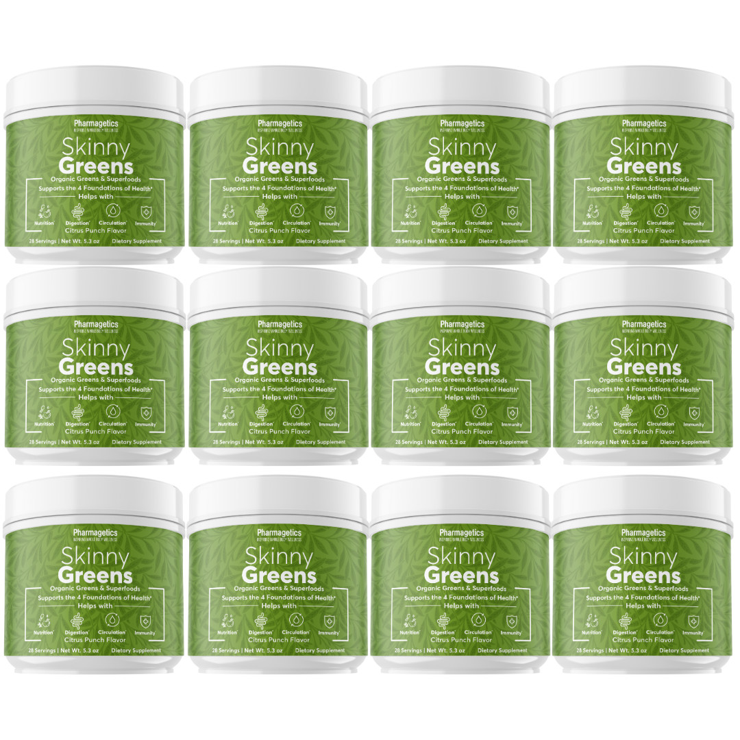Skinny Greens – greens powder, bloom greens, great greens powder, 12