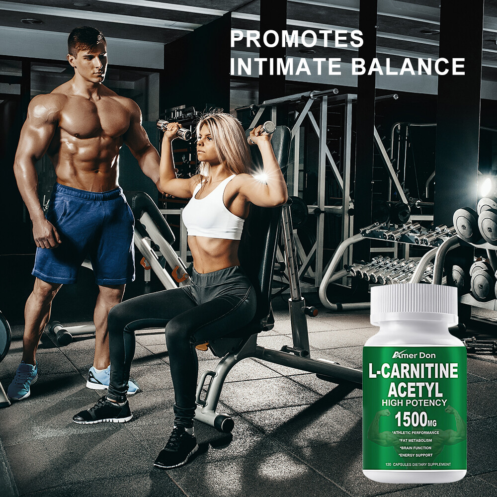 ACETYL L-CARNITINE 1500mg TABLETS Nervous System Health Antioxidant 120 CAPSULES